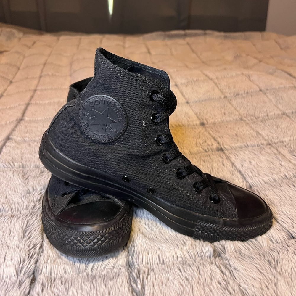 Converse Chuck Taylor All Star Hi Sneaker - Black Monochrome🖤